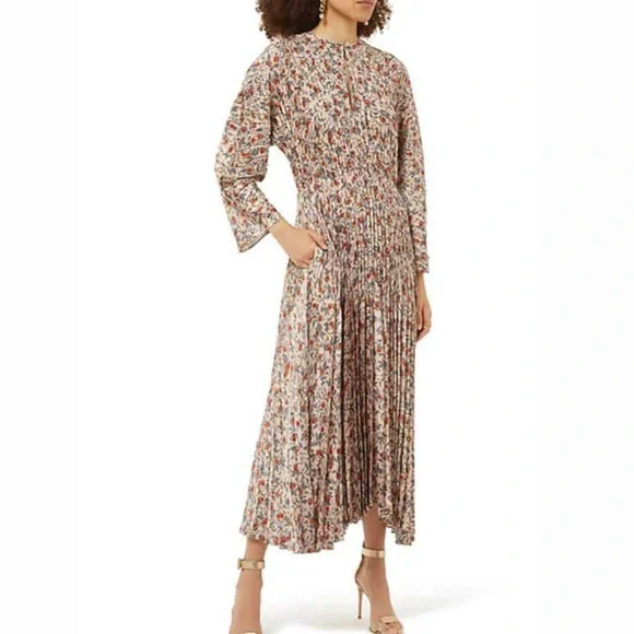 NWT Vince Pleated Maxi Dress - Size M - Picture 2 of 12